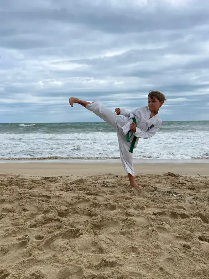 Спортистка на Master Gromov Team след успешно представяне